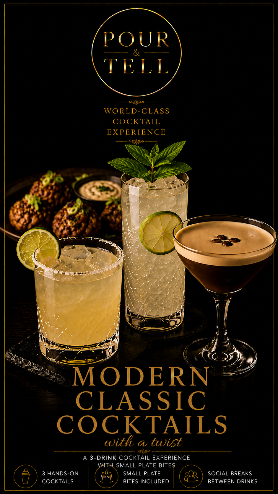 Aug. 21, 7pm, Modern Classic Cocktails